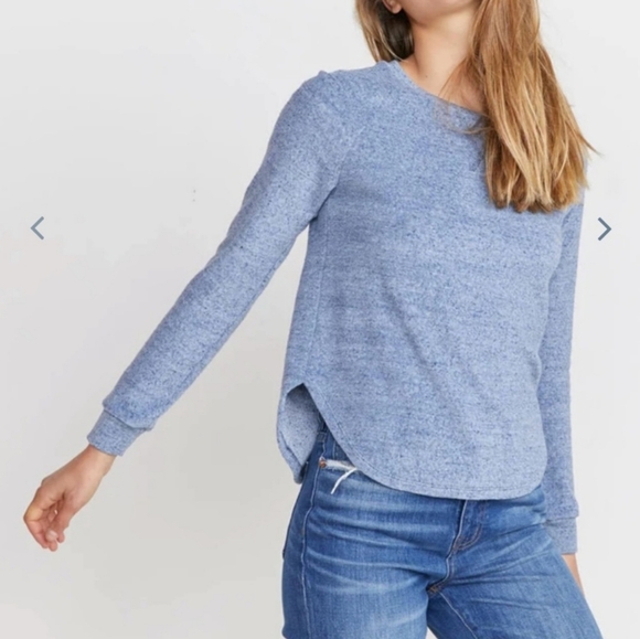 Marine Layer Somers Sweatshirt Blue size‎ S - Picture 3 of 10
